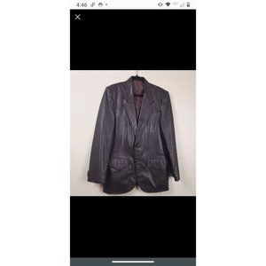 Vintage Pioneer Wear Men's Sport coat Leather Jacket Size 42L